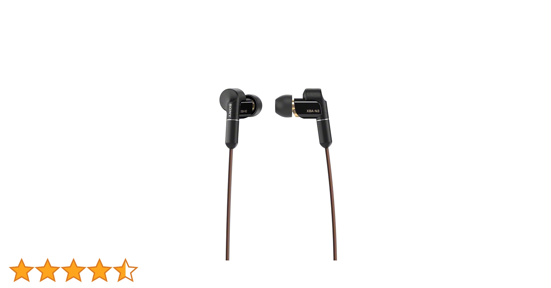 【極美品】SONY ソニー 高音質イヤホン XBA-N3 Amazon.co.jp: ソニー イヤホン ハイレゾ対応 カナル型 ケーブル